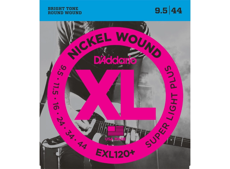 D'Addario EXL120+ El. gitar strenger (0095-044) 